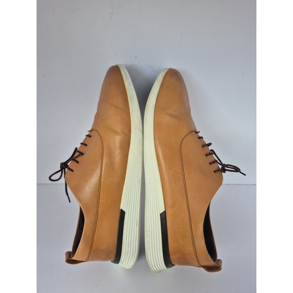 Wolf and Shepherd Crossover Longwing Honey Leather Oxford Dress Shoe Size 15